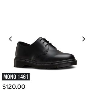DR MARTENS Mono 1461 Shoes